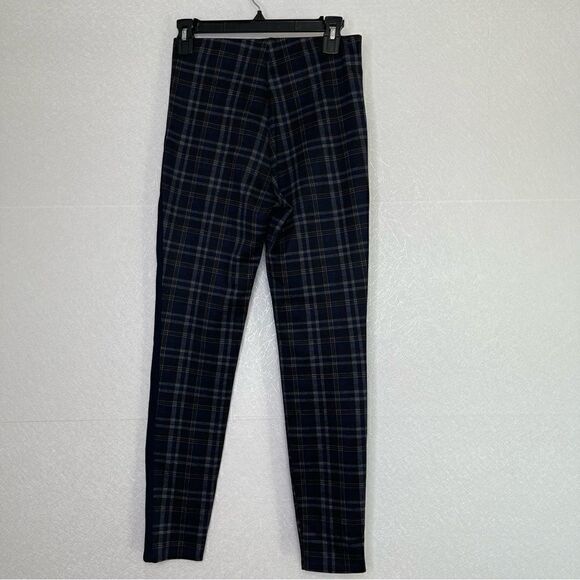 ZARA Plaid Leggings with Side Stripe M - Picture 4 of 4